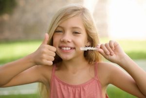 Tooth Decay in Children brushing