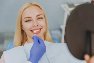 Teeth Whitening on Veneers consult